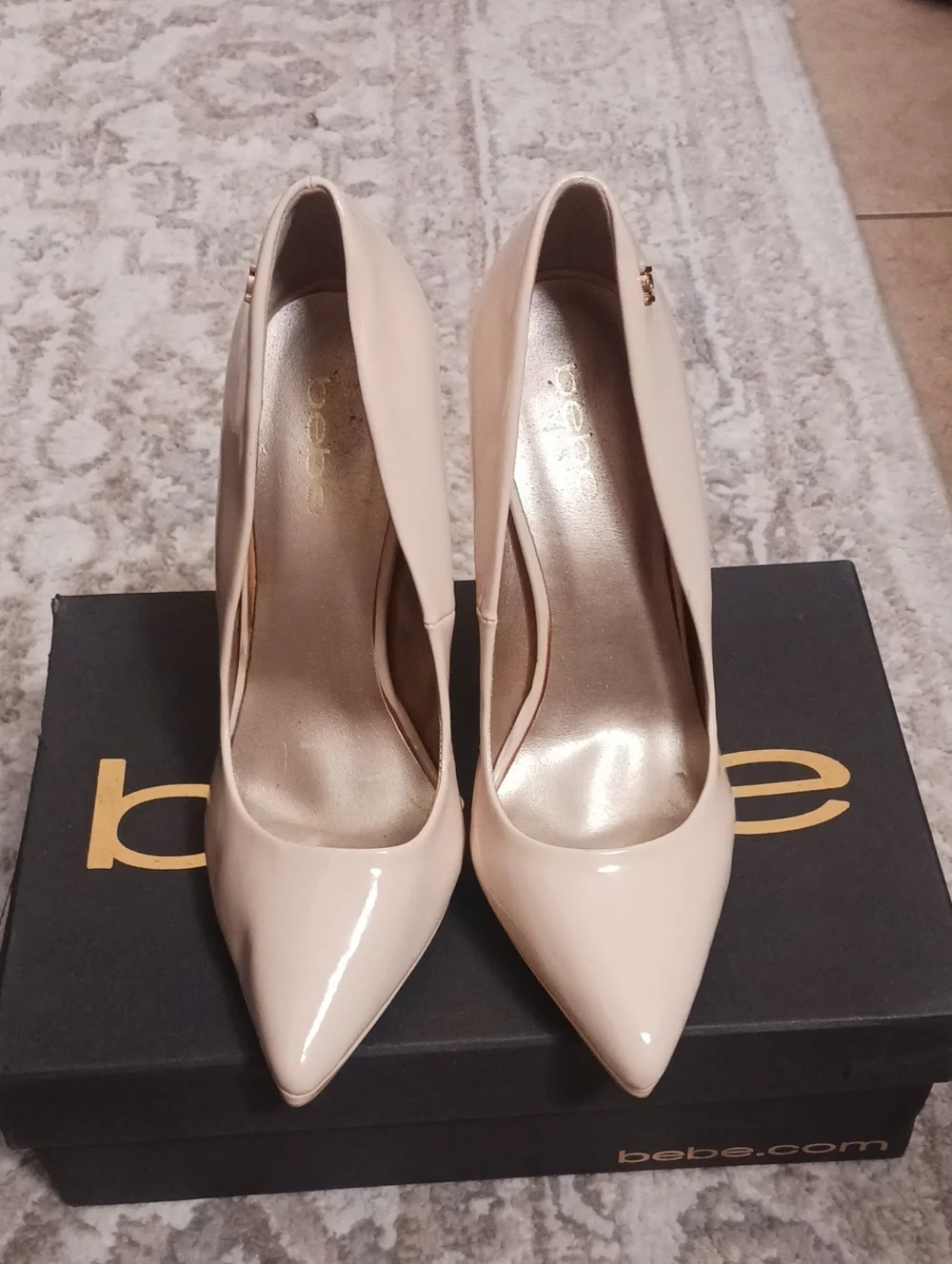 bebe Nude Pointed-Toe Stiletto Pumps